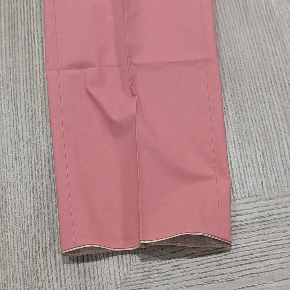 $199 Mens HUGO Hugo Boss "Hesten" Stretch Cotton Dress Pants Pink 34 - Picture 4 of 7